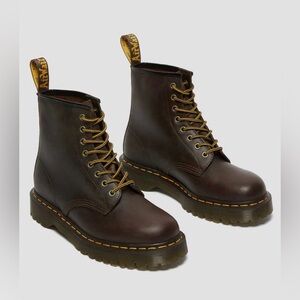 Dr. Martens 1460 Bex Crazy Horse Leather Lace Up Boots